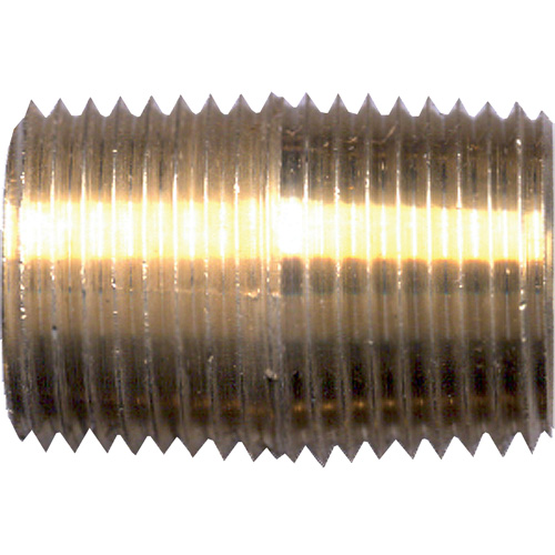 Mamelon simple, Laiton, 1/4", NPT Stor-it Systems