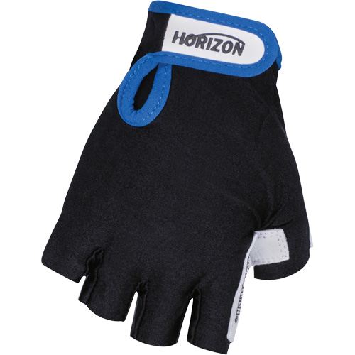 Vibration Dampening Fingerless Gloves, Size X-Large, Goatskin Palm Stor-it Systems