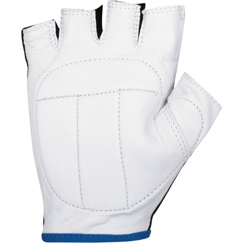 Vibration Dampening Fingerless Gloves, Size X-Large, Goatskin Palm Stor-it Systems