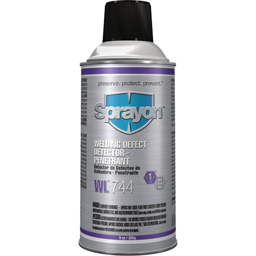 WL744 Welding Defect Detector - Penetrant, Aerosol Can Stor-it Systems