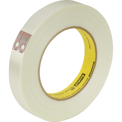 Scotch&reg; 897 Filament Tape, 5 mils Thick, 12 mm (47/100") x 55 m (180')  Stor-it Systems