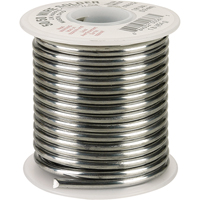 60/40 Common Solder, Lead-Based, 60% Tin 40% Lead, Solid Core, 0.125" Dia. 858-1110 | Stor-it Systems