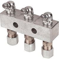 Bloc de boutisse long de 2-3/4", Filetage de 1/8" Stor-it Systems