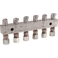 Bloc de boutisse long de 2-3/4", Filetage de 1/8" Stor-it Systems