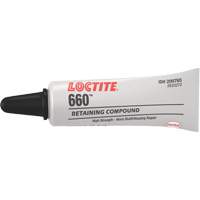Compos&eacute; de retenue pour r&eacute;paration ajust&eacute; &agrave; la presse Quick Metal 660, 6 ml, Tube, Argent Stor-it Systems