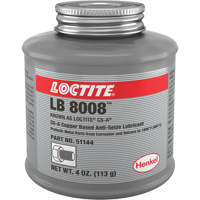 Lubrifiant antigrippant &agrave; base de cuivre, 4 oz, Canette &agrave; dessus brosse, 1800°F (982°C) Temp&eacute;rature max. Stor-it Systems