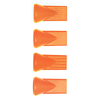 Assorted Flat Slot Nozzle Set, 1-1/10" L Stor-it Systems