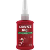Retaining Compound 640 Medium Strength/High Temperature, 50 ml, Bottle, Green Stor-it Systems
