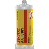Adh&eacute;sif Speedbonder H3101, Deux composants, Cartouche double, 50 ml, Transparent Stor-it Systems