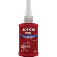 Threadlocker 220 , Blue, Medium, 50 ml, Bottle Stor-it Systems