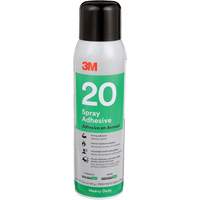 20 Heavy Duty Spray Adhesive, Clear, Aerosol Can Stor-it Systems