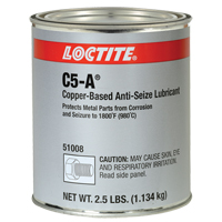 Loctite<sup>®</sup> 8008 C5-A Copper Anti-Seize Lubricant, 2.5 lbs., Can, 1800°F (982°C) Max Temp. AF272 | Stor-it Systems