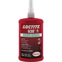 Loctite&reg; 638 Retaining Compound, 250 ml, Bottle, Green Stor-it Systems