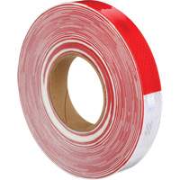 3M Diamond Grade Marking Tape, 1" W x 150' L, Red & White Stor-it Systems