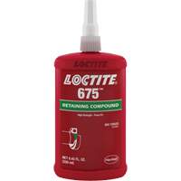Loctite&reg; 675 Threadlocker, 250 ml, Bottle, Green Stor-it Systems