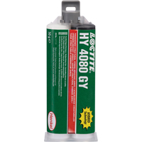 HY 4080 GY™ Structural Repair Hybrid Adhesive, Two-Part, Dual Cartridge, 50 g, Grey AF365 | Stor-it Systems