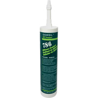 Dowsil™ 786 Silicone Sealant, 300 ml, Cartridge, White AG515 | Stor-it Systems