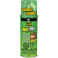 Touch 'n Foam<sup>®</sup> Max Fill™ Triple Expanding Sealant, 340 g, Aerosol Can, Cream AG980 | Stor-it Systems