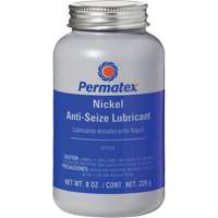Nickel Anti-Seize Lubricant, Brush Top Can, 2400°F (1316°C) Max. Temp. AH101 | Stor-it Systems