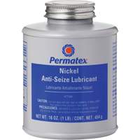 Nickel Anti-Seize Lubricant, Brush Top Can, 2400°F (1316°C) Max. Temp. AH102 | Stor-it Systems