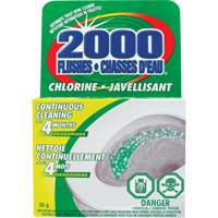 2000 Flushes&reg; Bleach Toilet Bowl Cleaner, 35 g, Tablet Stor-it Systems