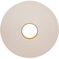 Double-Coated Foam Tape, 66 m (216') L x 12.7 mm (1/2") W, 31 mils, Polyethylene Stor-it Systems