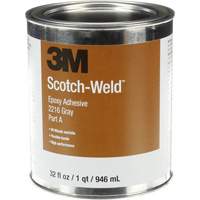 Adh&eacute;sif Scotch-Weld, 32 oz liq., Trousse, Deux composants, Gris Stor-it Systems