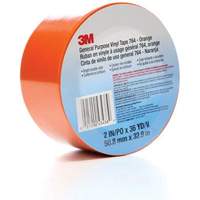 Ruban en vinyle pour travaux g&eacute;n&eacute;raux 764, 50,8 mm (2") la x 32,9 m (108') lo, 5 mils, Orange Stor-it Systems