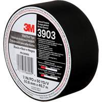 Rubans adh&eacute;sifs en vinyle 3903, 48 mm (2") la x 45 m (148') lo, 6,5 mils, Noir Stor-it Systems