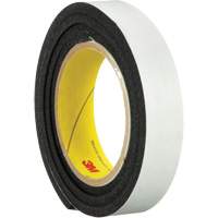 Ruban en mousse de vinyle 4714, 25,4 mm (1") la x 16,5 m (54') lo, 250 mils, Noir Stor-it Systems