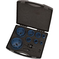 Ensemble de scies-cloches pour &eacute;lectricien, 12 morceaux Stor-it Systems
