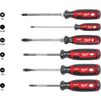 Cushion Grip Screwdriver Set, 6 Pcs. Stor-it Systems