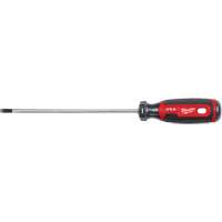 Cabinet Screwdriver, 3/16" Tip, Round, 254 mm L, Cushion Grip Handle Stor-it Systems