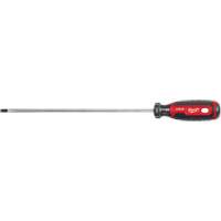 Cabinet Screwdriver, 1/4" Tip, Round, 363 mm L, Cushion Grip Handle Stor-it Systems