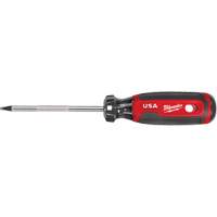 Square Screwdriver, #2 Tip, Round, 211 mm L, Cushion Grip Handle Stor-it Systems