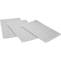 Tampons de nettoyage manuel Scotch-Brite No 7445, C&eacute;ramique, 6" x 9", Grain Nettoyage Stor-it Systems