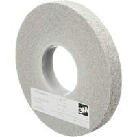 Meules d'&eacute;barbage EXL Scotch-Brite, 8" x 1", Arbre de 3", Oxyde d'aluminium Stor-it Systems