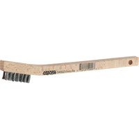 Petites brosses de nettoyage, Laiton, 3 x 7 rangs de fils, Longueur 7-3/4" Stor-it Systems