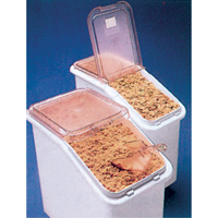 Mobile Ingredient Bins with Sliding Lid, 3.5 cu. ft. Capacity, 28" H x 15-1/2" W x 29-1/2" D CA617 | Stor-it Systems
