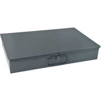 Compartment Steel Scoop Boxes , 18.34" W x 12.16" D x 3.16" H, 6 Horizontal Compartments Stor-it Systems