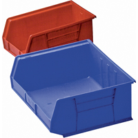 Plastic Bin, 8-1/4" W x 9" H x 18" D, Blue CB114 | Stor-it Systems