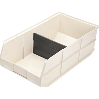 Akro-Bin de la S&eacute;rie 1800, 11" la, 7" h x 20-1/2" p, Beige Stor-it Systems
