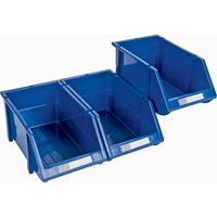 Bac empilable & &agrave; suspendre, 4-13/16" la, 3-3/16" h x 7-1/8" p, Bleu Stor-it Systems