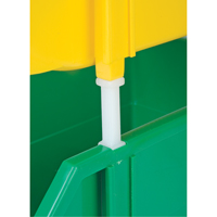 Stack & Hang Bin, 5-7/8" W x 4-11/16" H x 9-13/16" D, Yellow Stor-it Systems