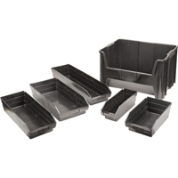 Recycled Shelf Bins, 4-1/8" W x 11-5/8" D x 4" H, 30 lbs. Capacity CB850 | Stor-it Systems