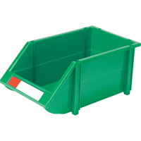 Bac empilable & &agrave; suspendre, 8-3/16" la, 6-3/16" h x 14" p, Vert Stor-it Systems