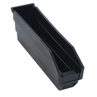 Recycled Shelf Bin, 11-5/8" W x 2-3/4" D x 4" H, 8 lbs. Capacity CC303 | Stor-it Systems