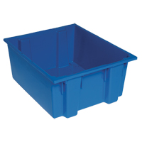 Contenants Stack & Nest, 10" x 23,5" x 19,5", Bleu Stor-it Systems