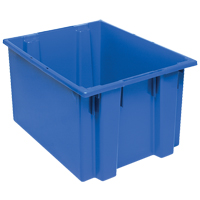Contenants Stack & Nest, 13" x 23,5" x 19,5", Bleu Stor-it Systems