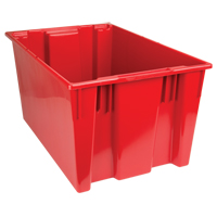Contenants Stack & Nest, 15" x 29,5" x 19,5", Rouge Stor-it Systems